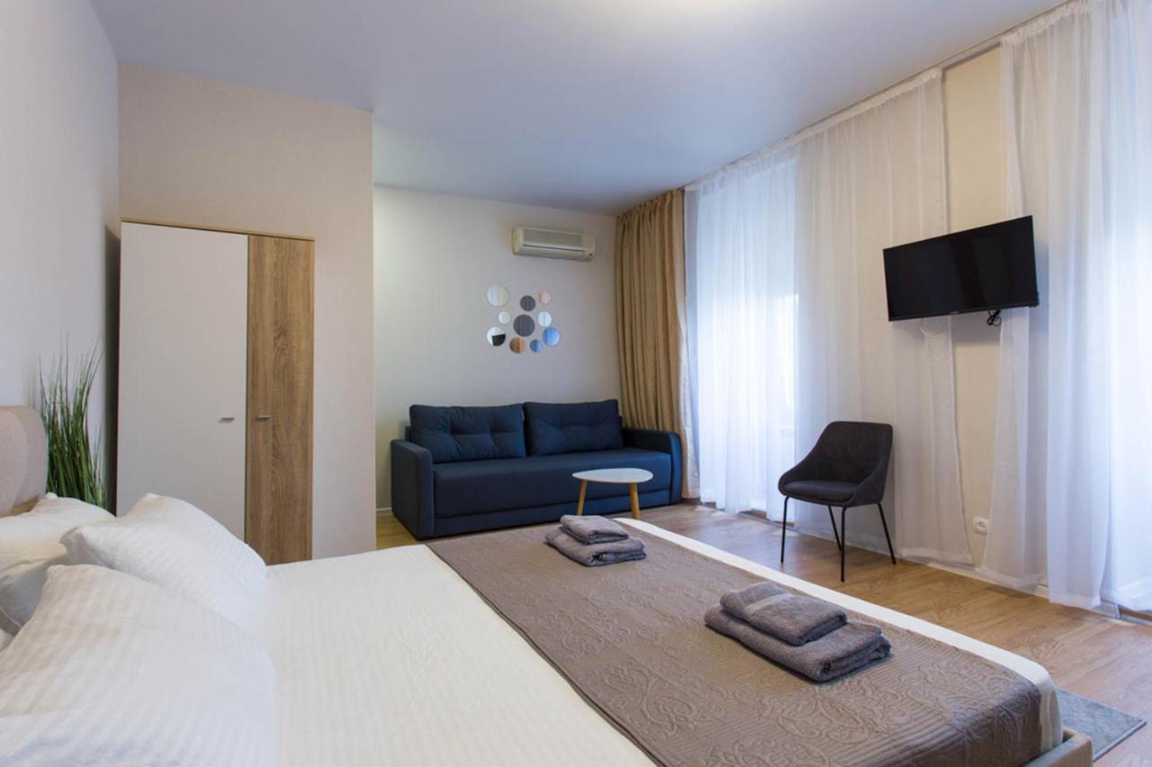 New Apartment In The Center - Gimnasiyna Naberezhna 24A-12 Κχαρκίβ Εξωτερικό φωτογραφία