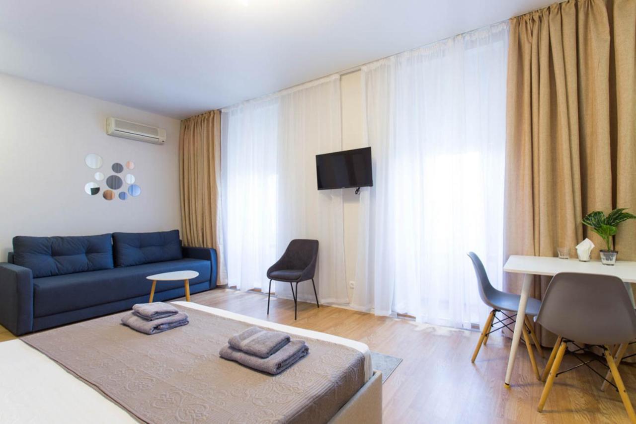 New Apartment In The Center - Gimnasiyna Naberezhna 24A-12 Κχαρκίβ Εξωτερικό φωτογραφία
